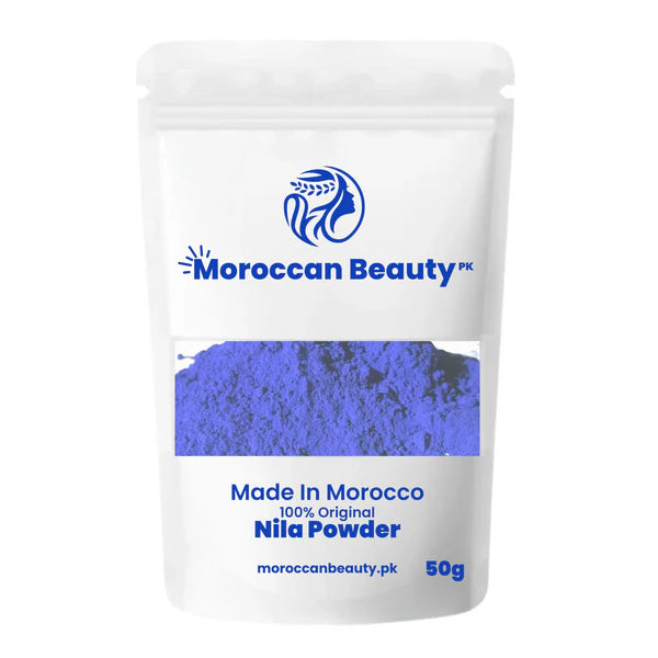 Moroccan Blue Nila Skin Whitening Powder+Free Shipping